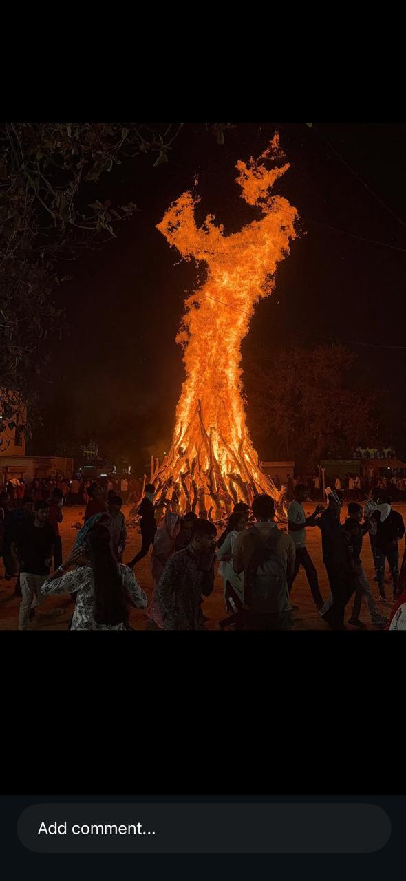 Temple complex and pond